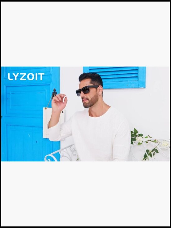 Extra Large Polarized Square Sunglasses for Big Wide Heads